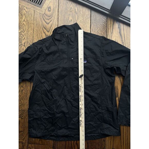 Patagonia Womens Houdini Stash 1/2 Zip Pullover Black New Size Medium - Picture 4 of 6